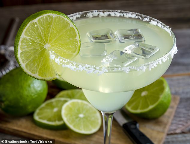 Next up were the sweet shakes - and experts pointed out that just one margarita can be more than 70 per cent of your 'daily sugar intake' (manifestation)